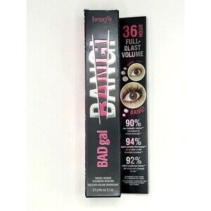 Benefit BAD gal BANG Volumizing Mascara, Intense Pitch Black, 0.3 oz